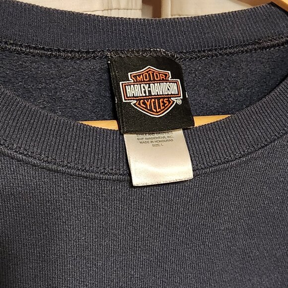 🦅 Harley-Davidson Sturgis 2010 70th Anniversary Sweatshirt L 🦅 - Picture 2 of 6